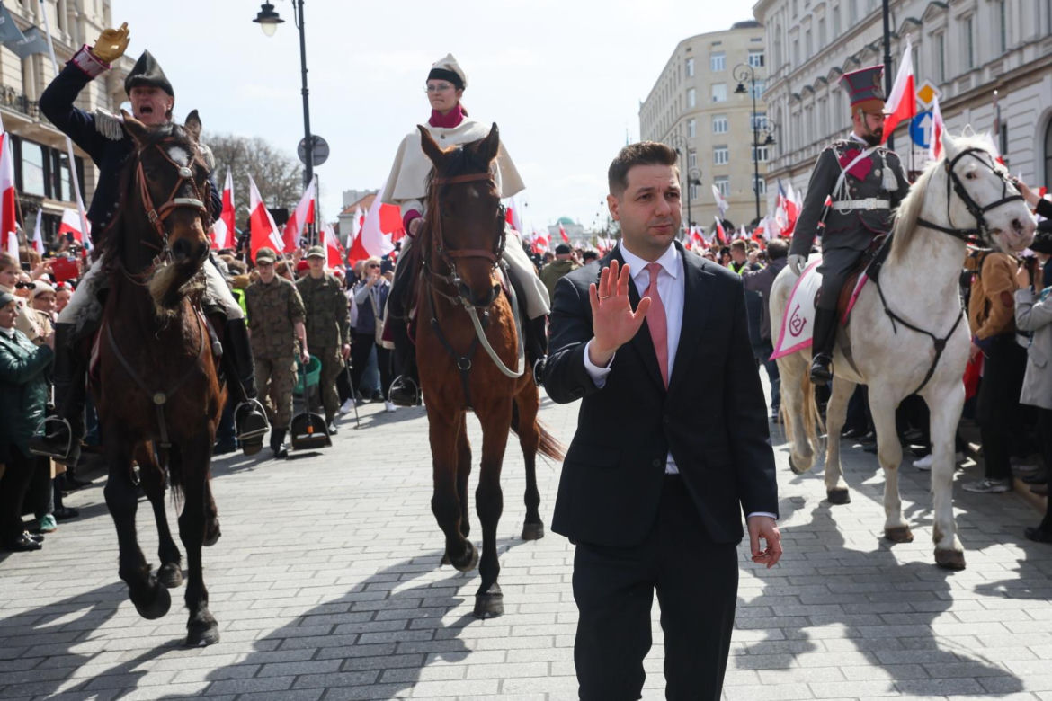   Wielki marsz w Warszawie 12.04.2025