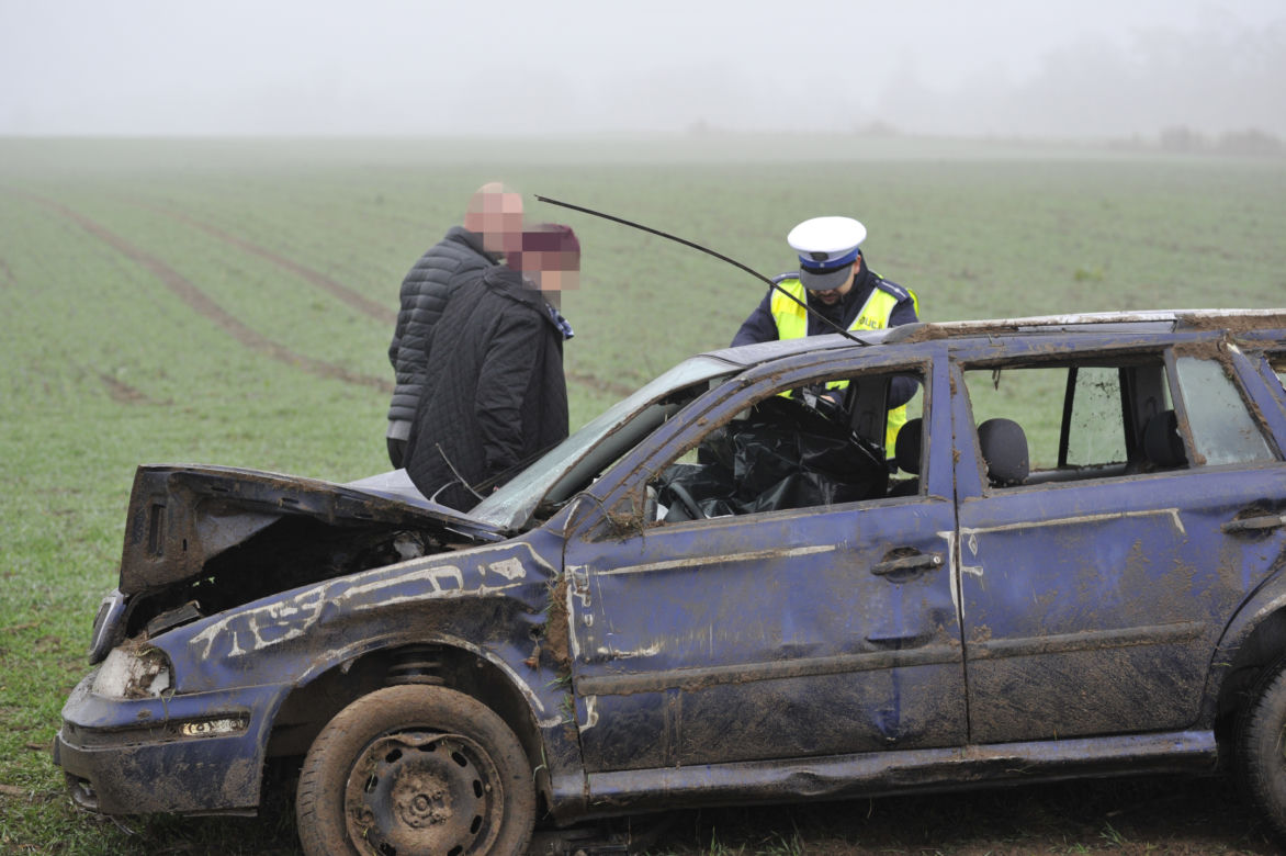 Policja bada przyczynę śmiertelnego wypadku w Głodowie, w którym zginął mieszkaniec gminy Lipno
