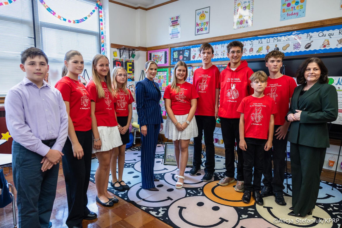 Marta Nawrocka zadała szyku w USA. Wszyscy patrzyli tylko na nią