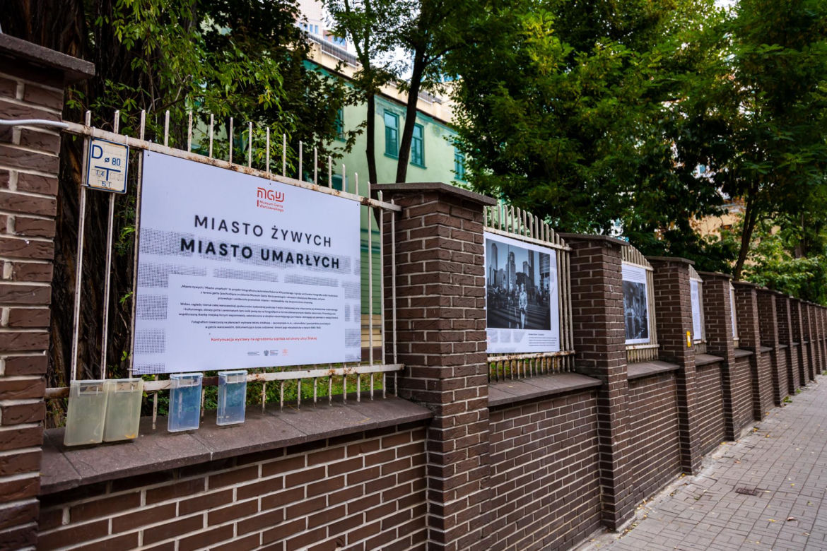 Nowa siedziba Muzeum Getta Warszawskiego – tablice informacyjne