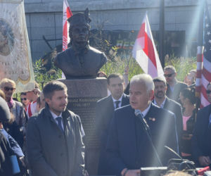 Tadeusz Kościuszko stanął na Greenpoincie