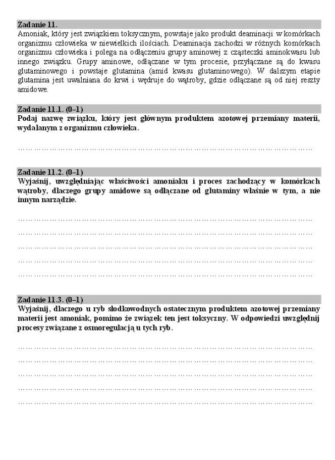 Matura biologia11