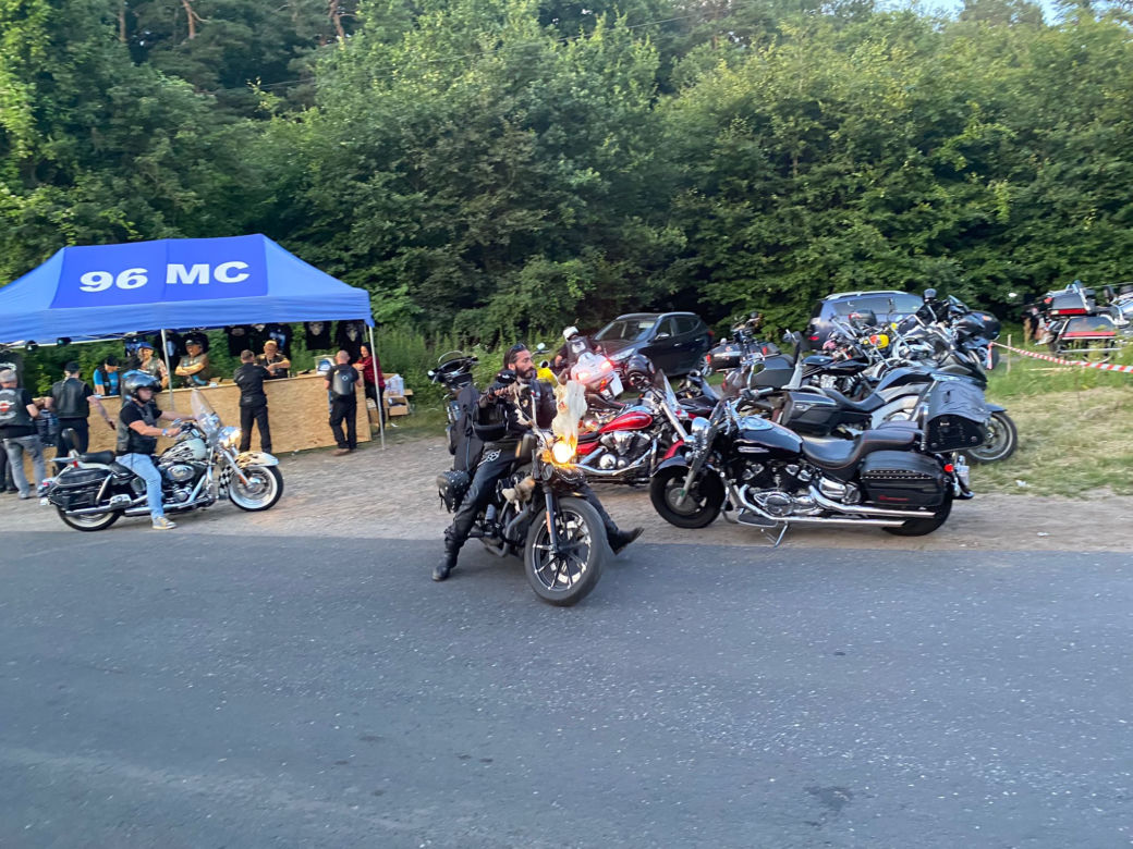 Tak bawili się fani motoryzacji podczas XXVII Festiwal Rock Blues i Motocykle w Łagowie