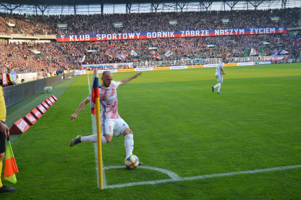 Górnik Zabrze - Legia Warszawa 1:2. Niewykorzystane sytuacje się mszczą [ZDJĘCIA KIBICÓW]