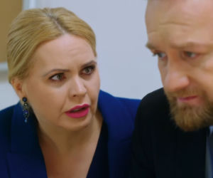 Przyjaciółki 17 odc. 206. Paweł (Bartek Kasprzykowski), Anka (Magdalena Stużyńska)