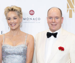 Sharon Stone pociesza księcia Monako?! 
