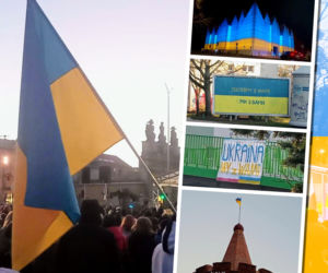 Szczecin solidarny z Ukrainą
