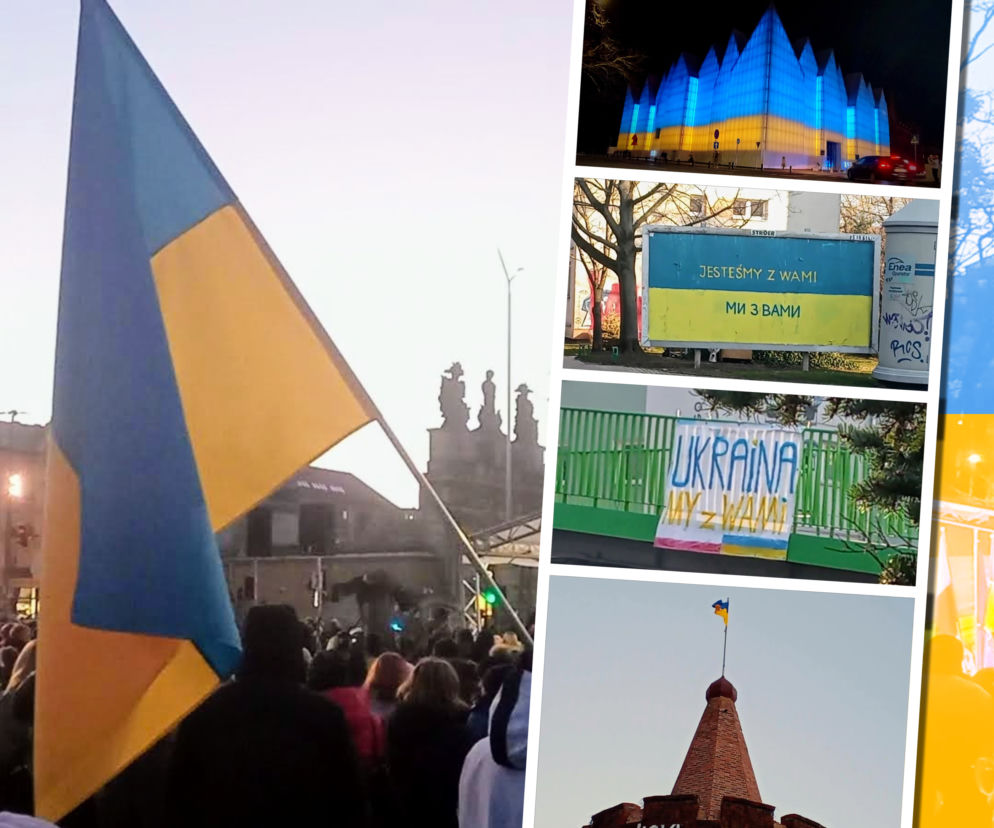 Szczecin solidarny z Ukrainą