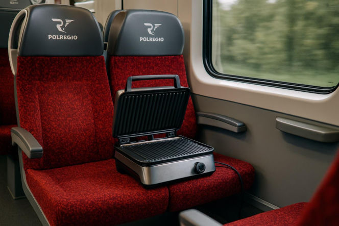 9. Mały grill elektryczny