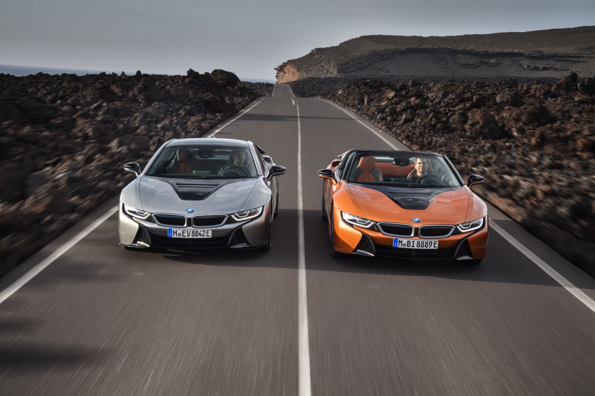 BMW i8 Roadster, BMW i8 Coupe