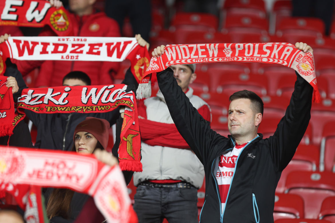 Widzew Łódź - Górnik Zabrze: Zdjęcia kibiców i zawodników z klasyku w ramach 12. kolejki PKO BP Ekstraklasy