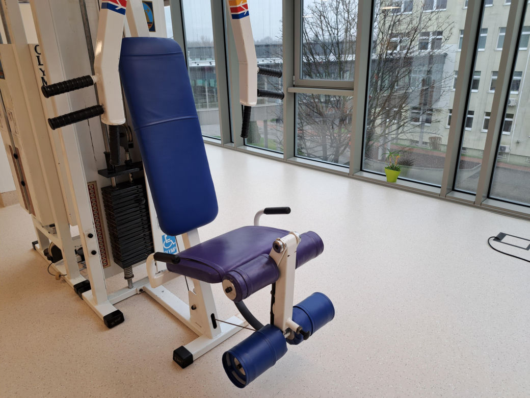 Remont Ośrodka Rehabilitacji i pokaz użycia egzoszkieletu - Szpital im. św. Łukasza w Tarnowie