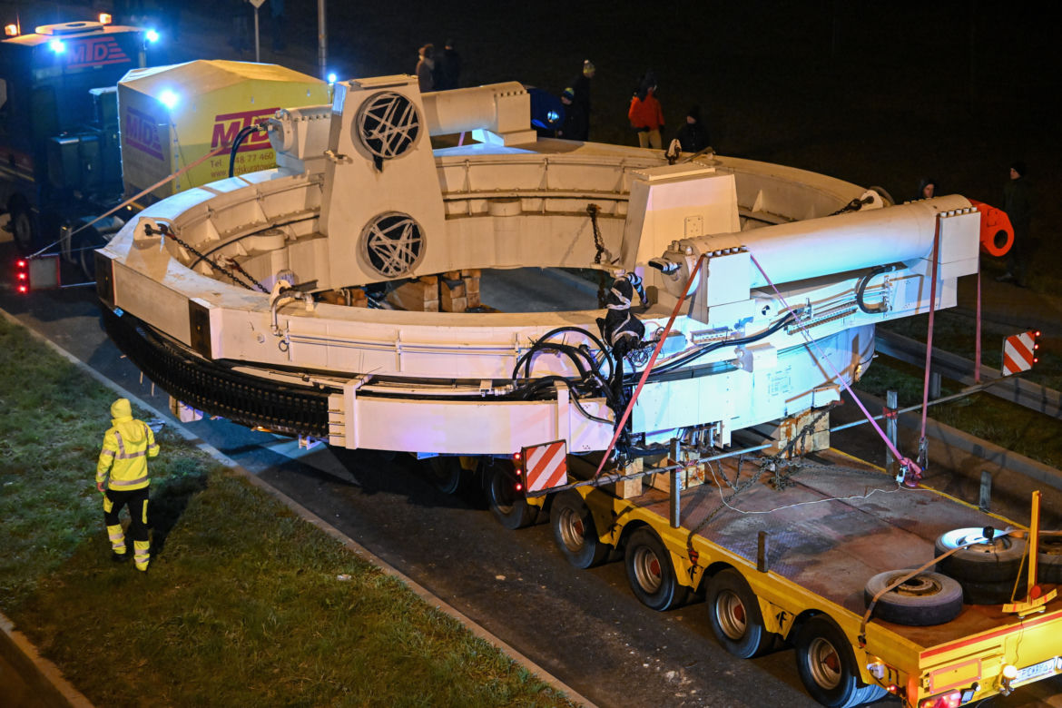 Maszyna TBM dotarła do Babicy.