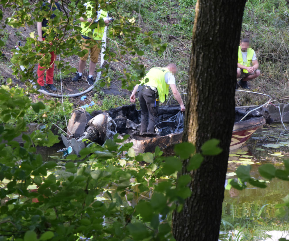 TRAGEDIA W MIŁOMŁYNIE - SPŁONĘŁA Z DZIECKIEM.