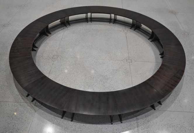 Okrągły stół w Muzeum Historii Polski