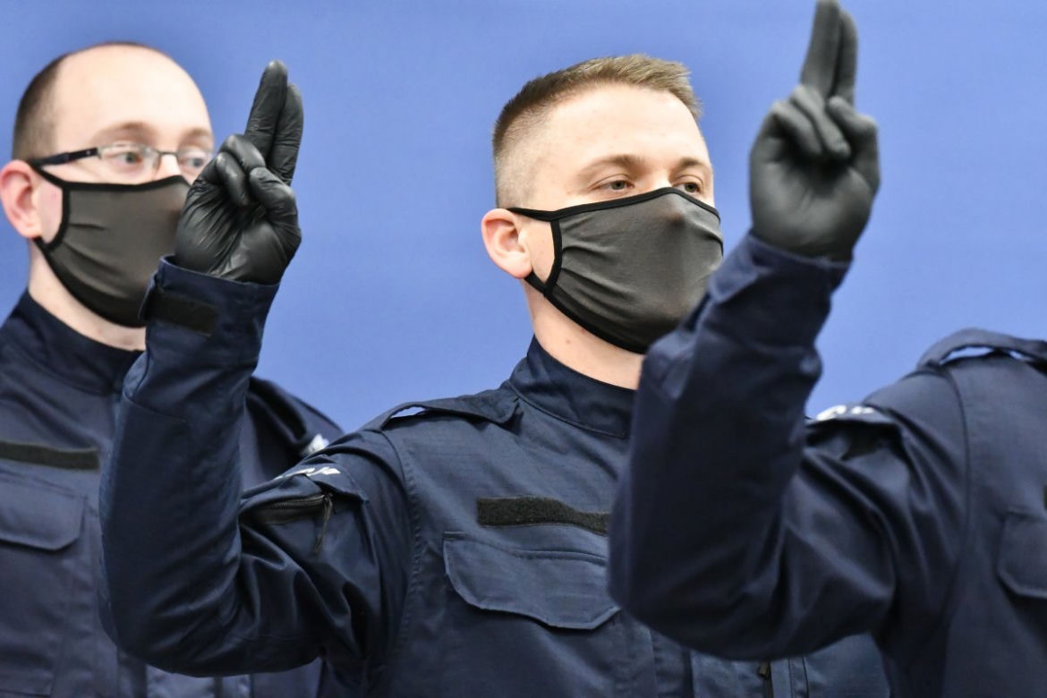 Nowi funkcjonariusze w szeregach podlaskiej policji