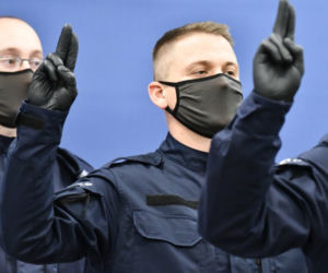 Nowi funkcjonariusze w szeregach podlaskiej policji