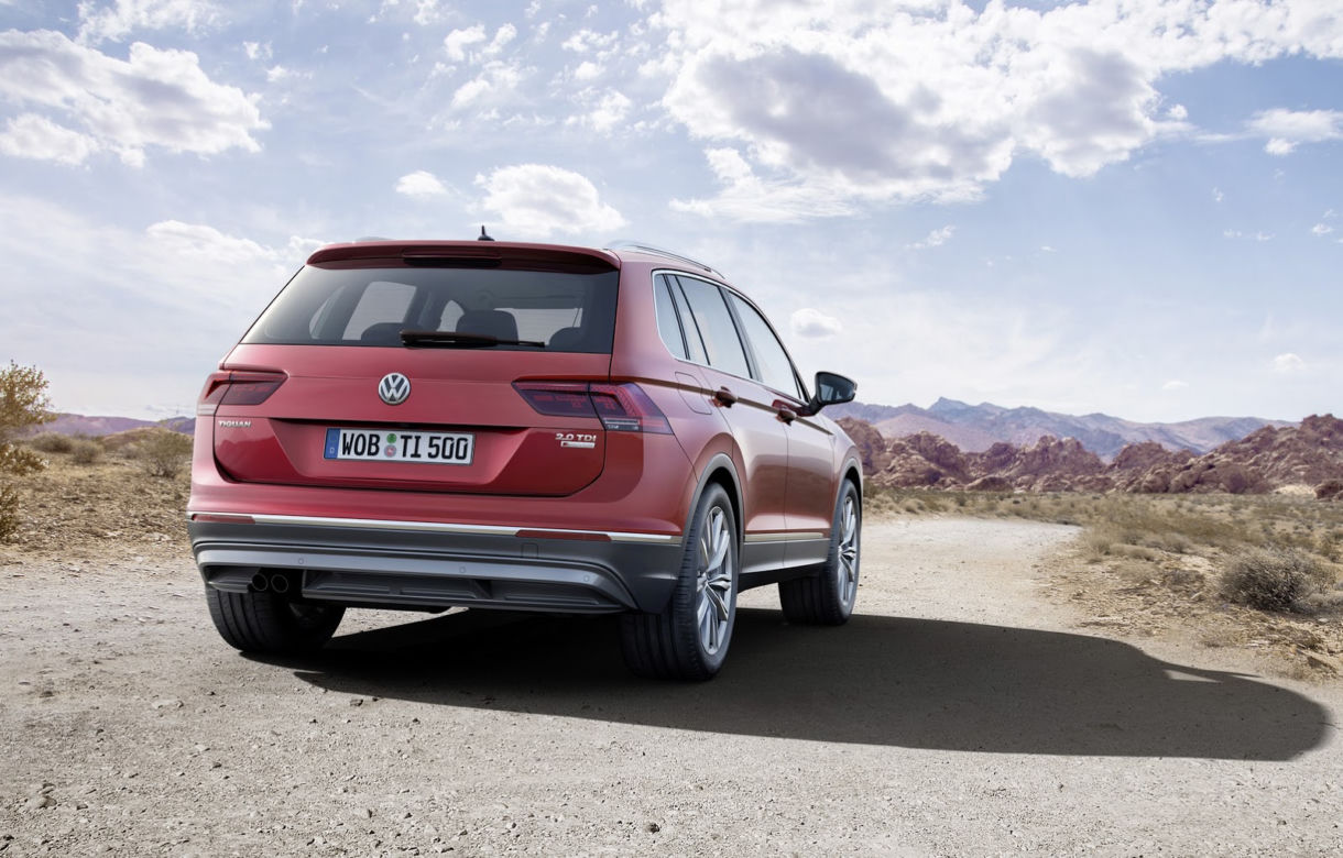2016 Volkswagen Tiguan druga generacja 