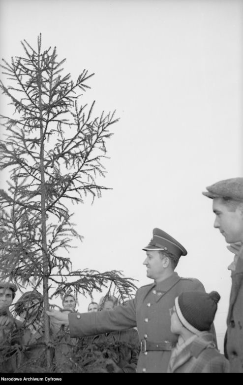 Zakupy przedświąteczne - 1958 r.