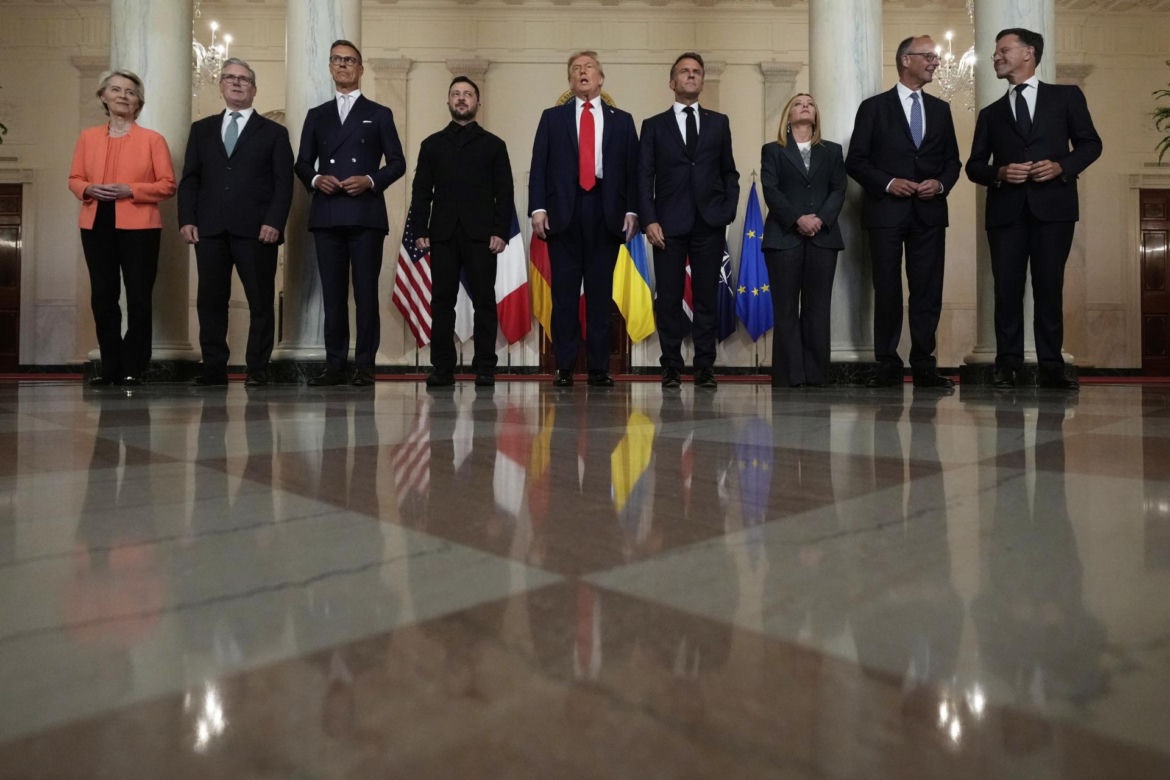 Rozmowy Trumpa z Zełenskim i liderami europejskimi w Białym Domu