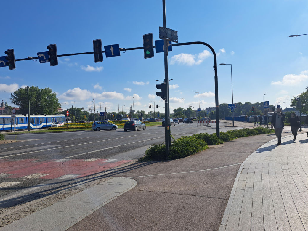 Remont mostu Grunwaldzkiego w Krakowie