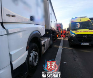 Śmiertelny wypadek na 152. kilometrze A4 pod Wrocławiem