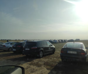 Tłumy na lotnisku w Jasionce.  Obserwowali An-225 Mrija [ZDJĘCIA]