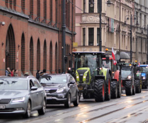 Strajk rolników w Bydgoszczy [ZDJĘIA]