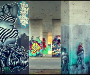 Trasa Zamkowa - graffiti