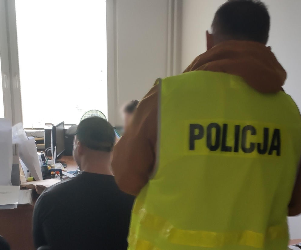 Napadł na jubilera w Toruniu. Policja złapała sprawcę w Rzeszowie