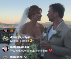 Agata Załęcka wyszła za mąż na greckiej wyspie
