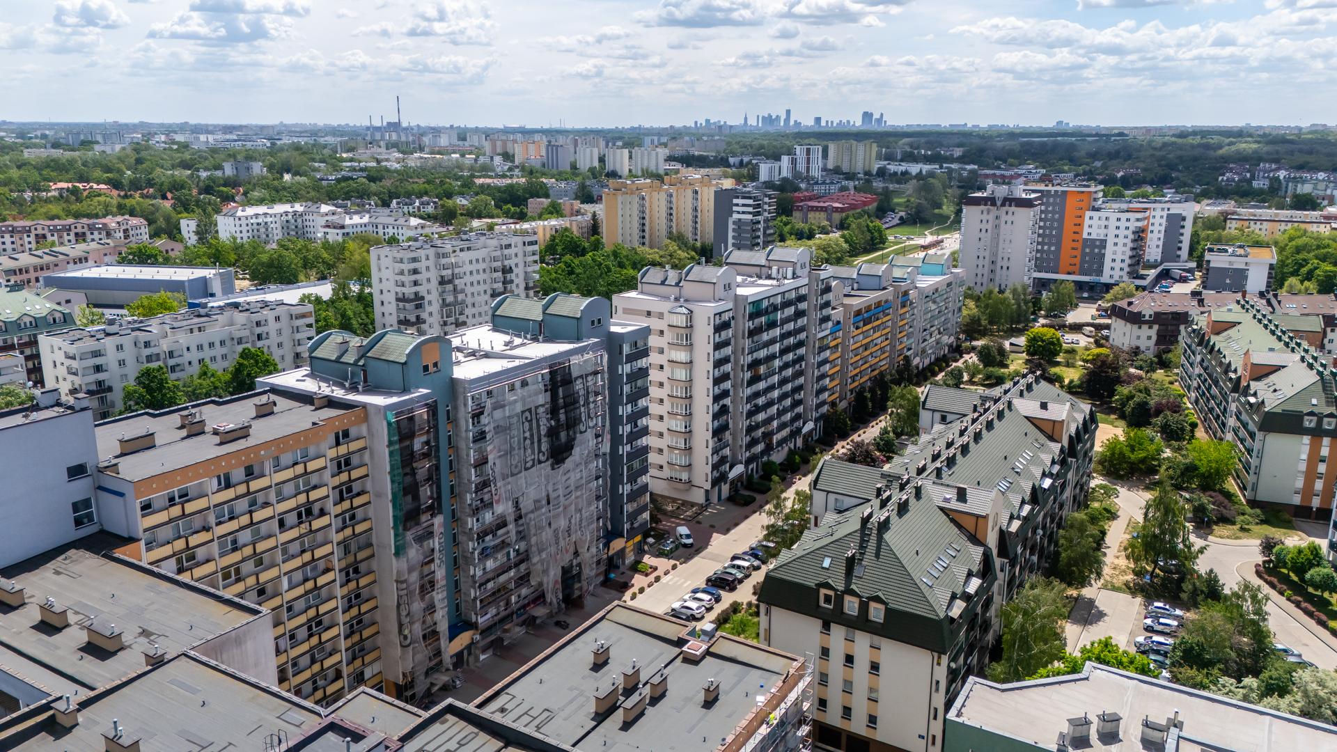 Osiedla wzdłuż ul. Światowida w Warszawie