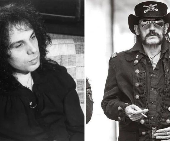 Tak wyglądają nagrobki Lemmy'ego Kilmistera i Ronniego Jamesa Dio! Ikony heavy metalu spoczywają blisko siebie