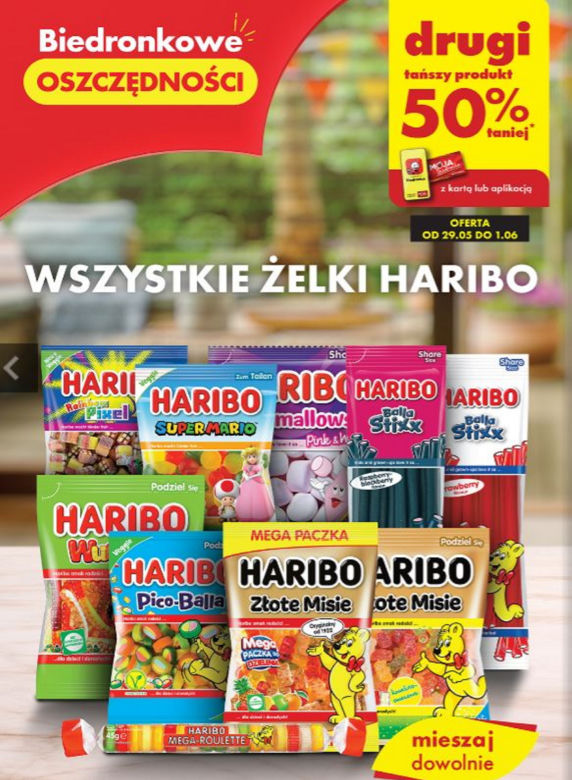 Biedronka na  Dzień Dziecka