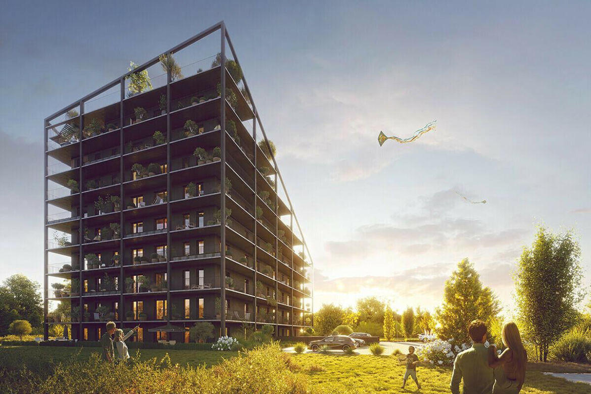 Nietuzinkowy apartamentowiec Żorro już prawie gotowy