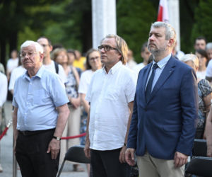 Uroczystości ku czci ofiar Rzezi Woli na Cmentarzu Powstańców Warszawy