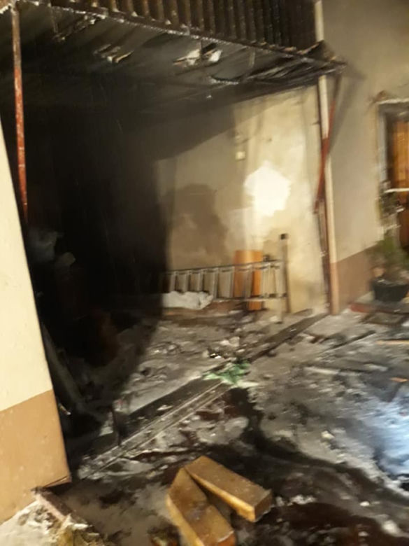 Wokowice: Samochód PŁONĄŁ jak pochodnia. Z pojazdu został wrak