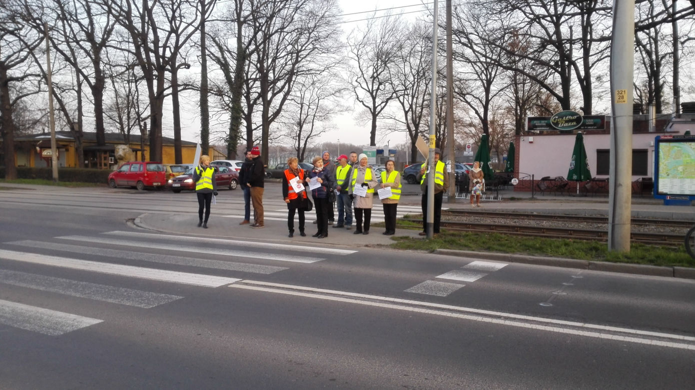 Blokada ulicy Mickiewicza