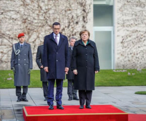 PREMIER MORAWIECKI Z WIZYTĄ W BERLINIE