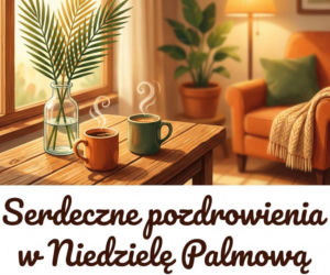 Kartka na Niedzielę Palmową