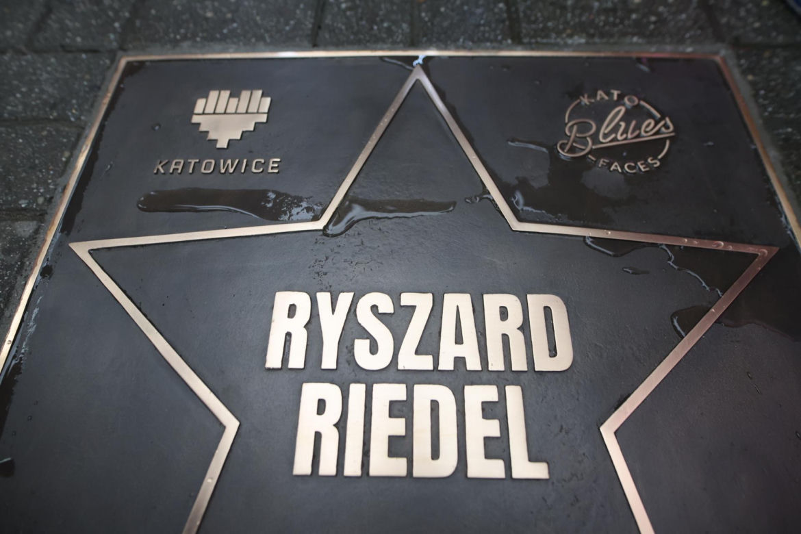 Rysiek Riedel uhonorowany w Katowicach. Ma swoją gwiazdę