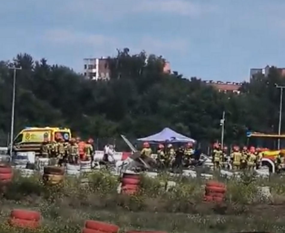 Wypadek samolotu w Warszawie! Nieoficjalnie: Są ofiary