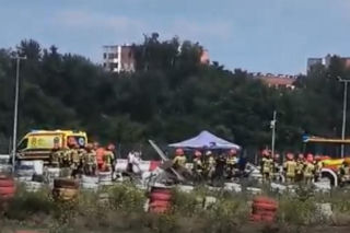 Wypadek samolotu w Warszawie! Nieoficjalnie: Są ofiary