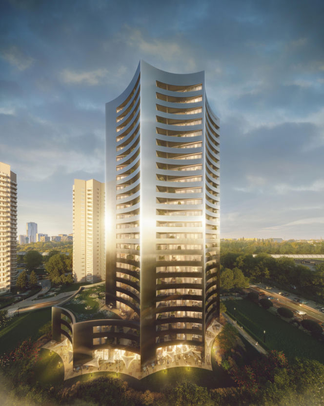 Na kultowym osiedlu w Katowicach powstanie ósma gwiazda. Zaprojektował ją wnuk twórcy całego osiedla