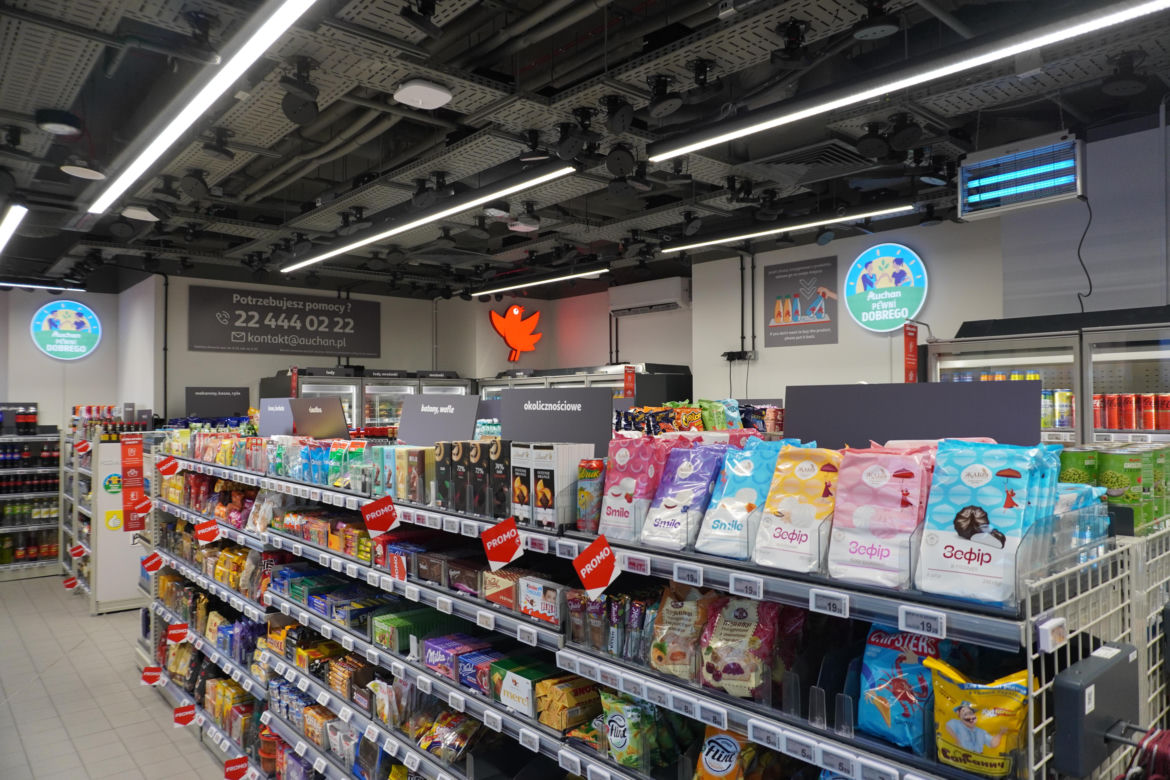 Sklep Auchan Go w Warszawie