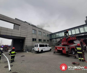 Pożar hotelu w Krakowie. Pokój spłonął doszczętnie