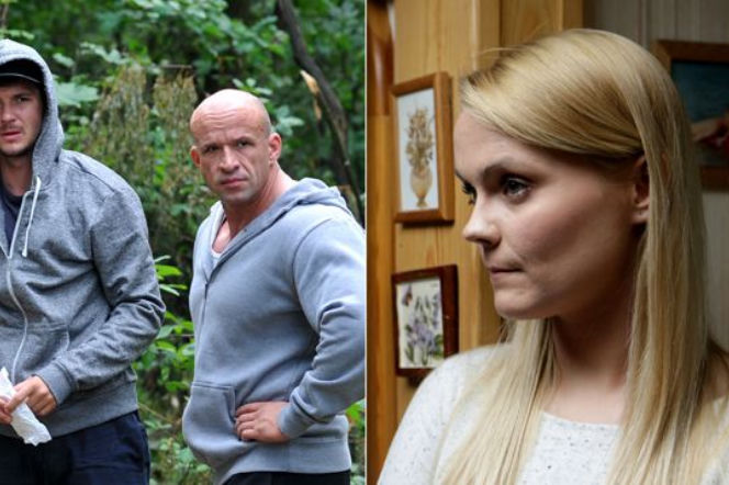 M jak miłość odcinek 1260 Marcin Chodakowski (Mikołaj Roznerski) Andrzejek (Tomasz Oświeciński) Jola (Dagmara Oberek)