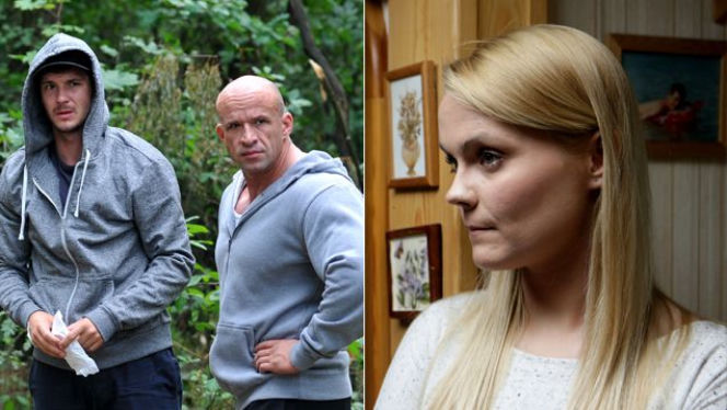 M jak miłość odcinek 1260 Marcin Chodakowski (Mikołaj Roznerski) Andrzejek (Tomasz Oświeciński) Jola (Dagmara Oberek)