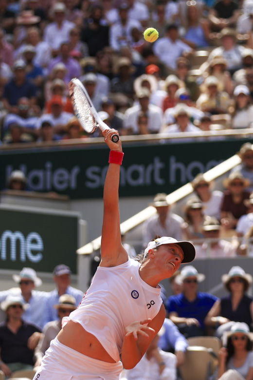 Finał Roland Garros Świątek - Muchova
