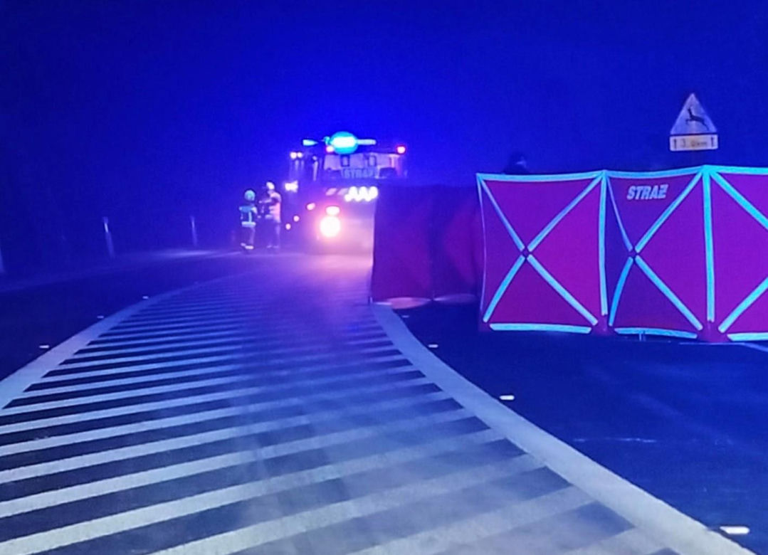 Do śmiertelnego potrącenia pieszego 71-latka doszło po godz. 18.00 w środę 22 stycznia